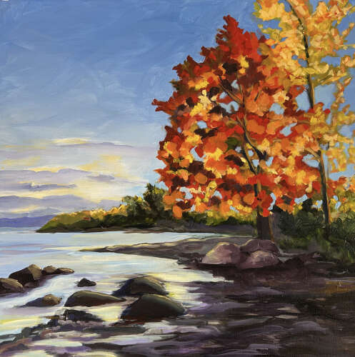 David Johnson Park, Autumn Sunset