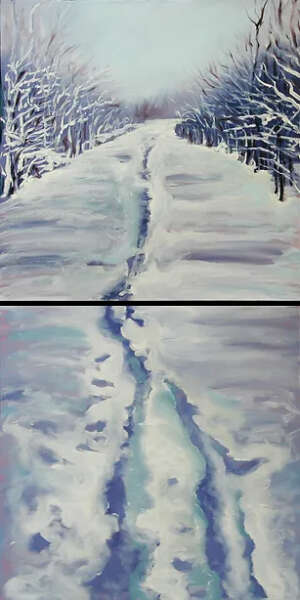 December Trail (Diptych)